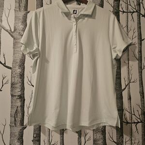 FootJoy White Polo Shirt